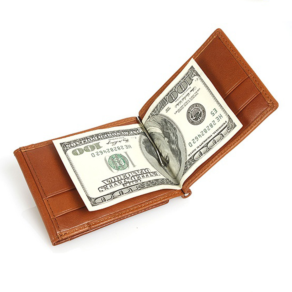 ZEV Leather Bifold/Trifold Dual Money Clip Men's Wallet - Improving  Lifestyles